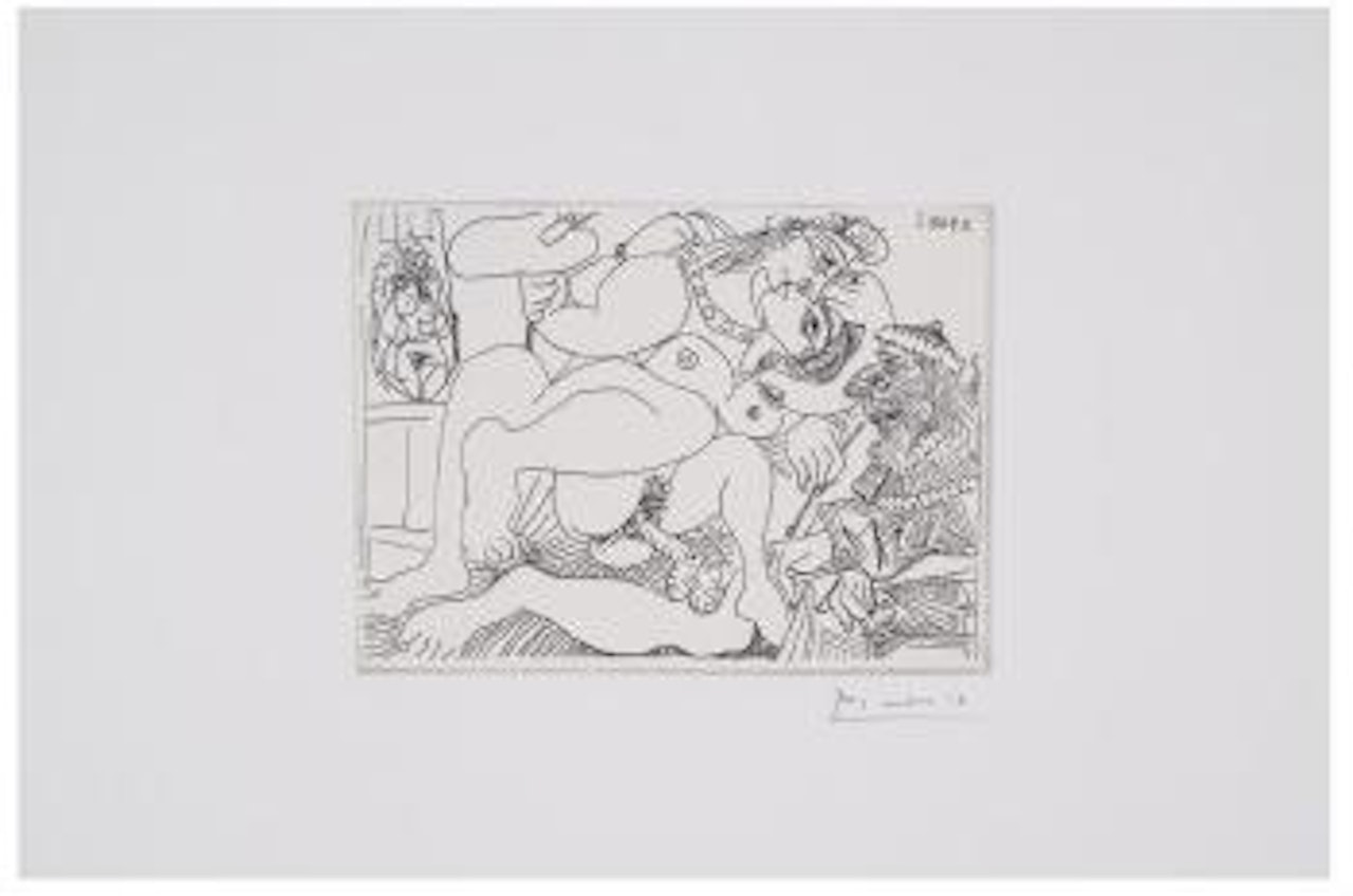 Plate from series 347 by Pablo Picasso