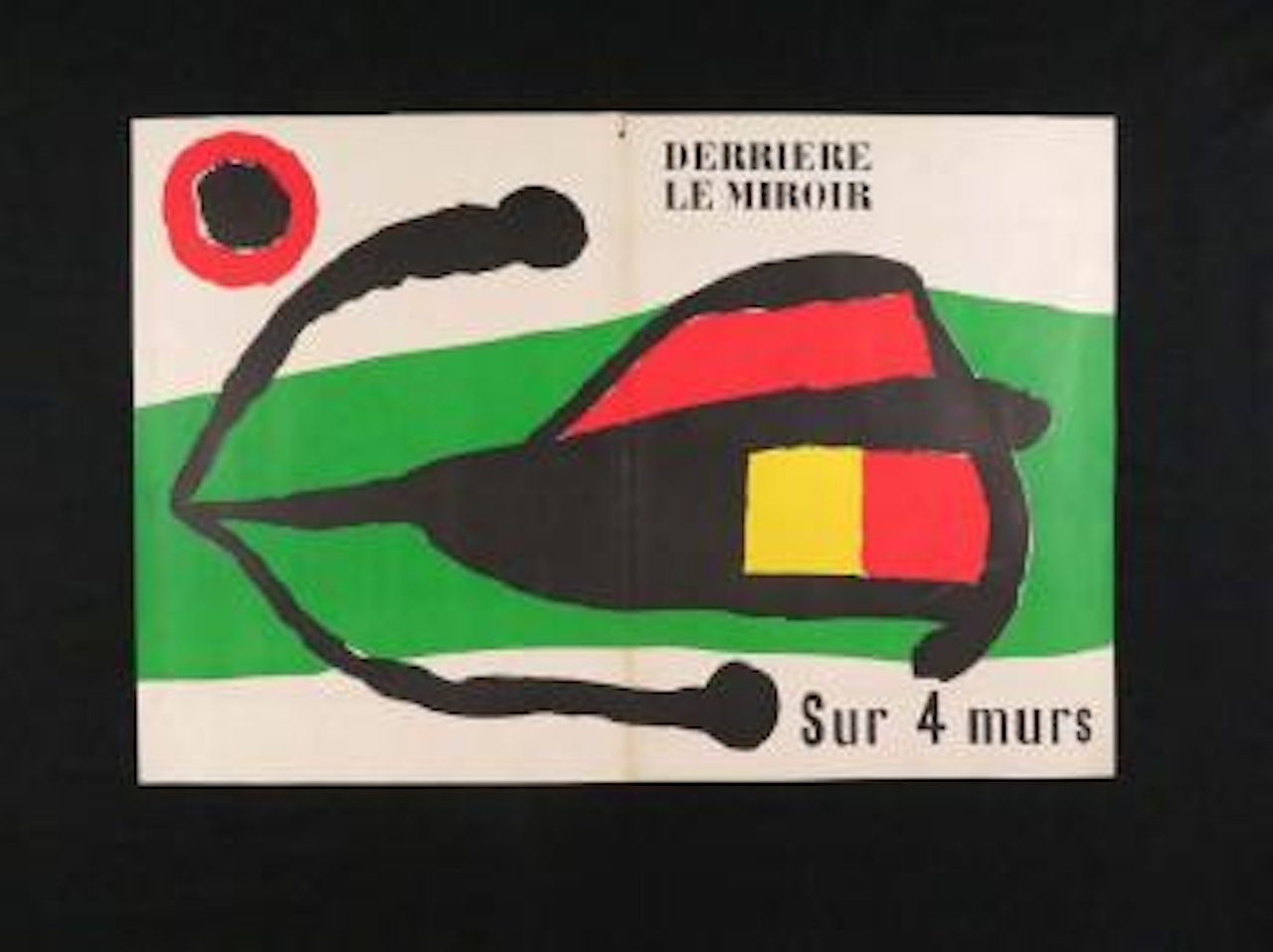 Derrière le miroir by Joan Miró