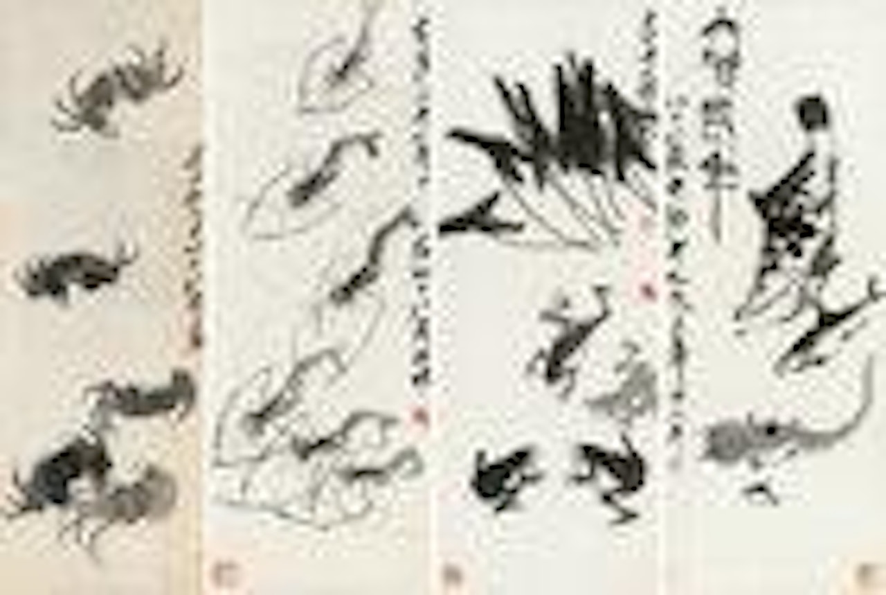 Aquatic Animals by Qi Baishi