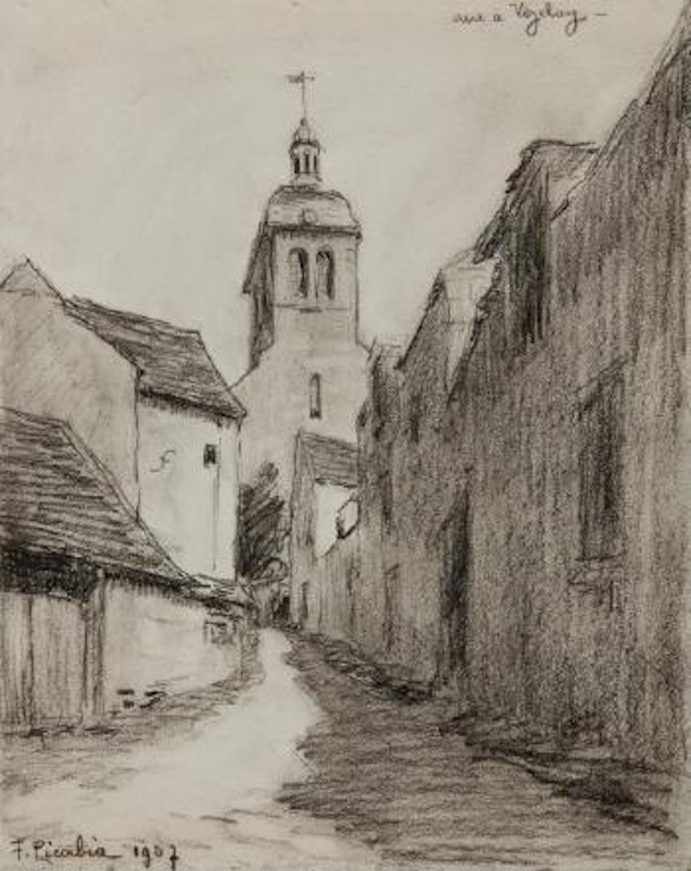 Rue à Vezelay by Francis Picabia