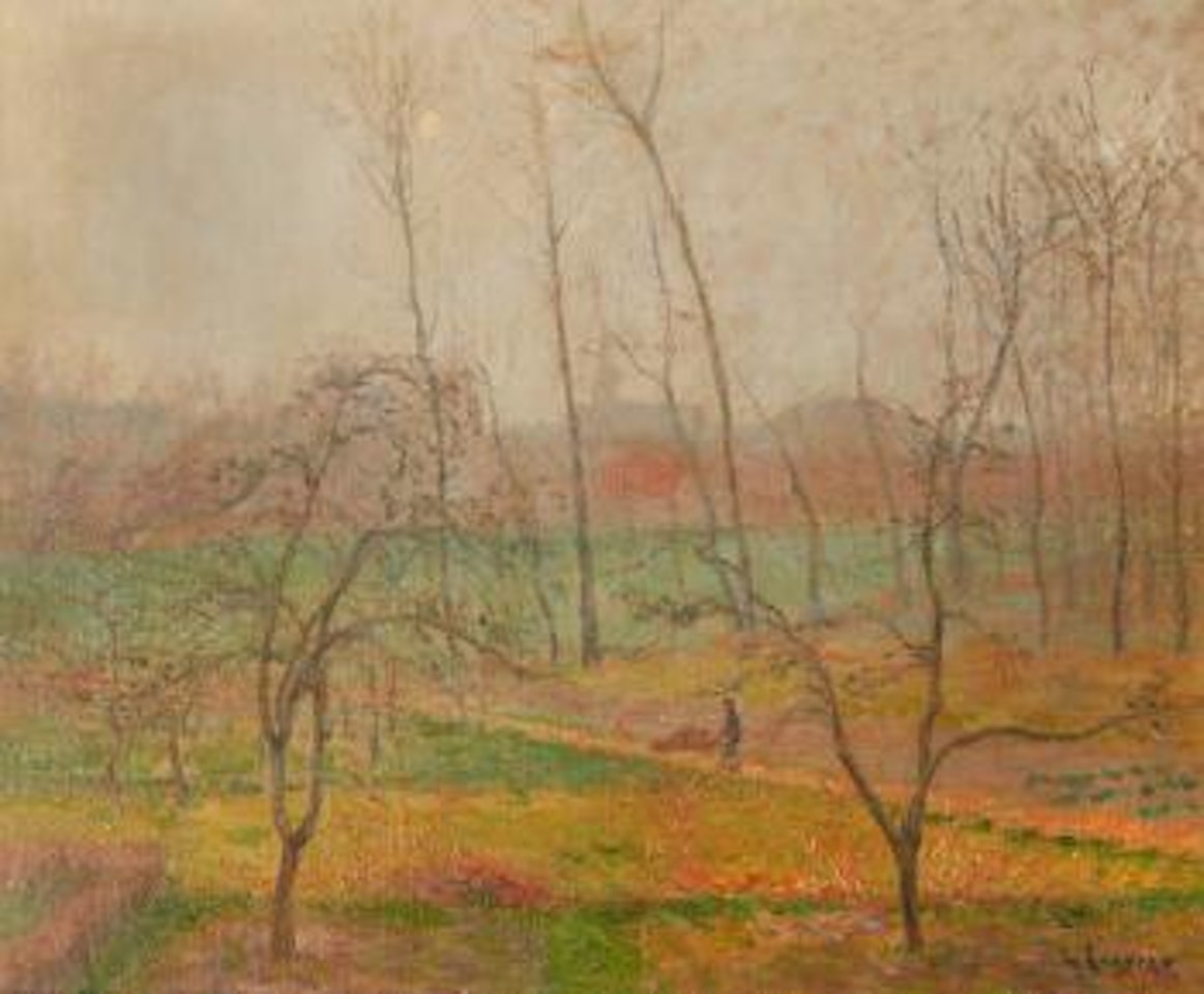 Jardin à Nesle la Vallée by Gustave Loiseau