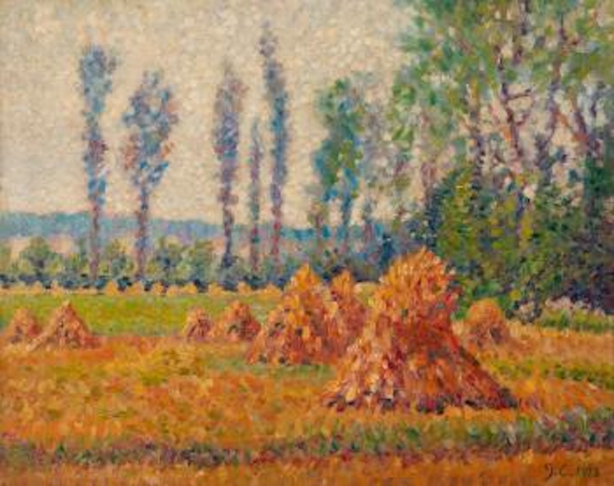 Les meules by Gustave Cariot