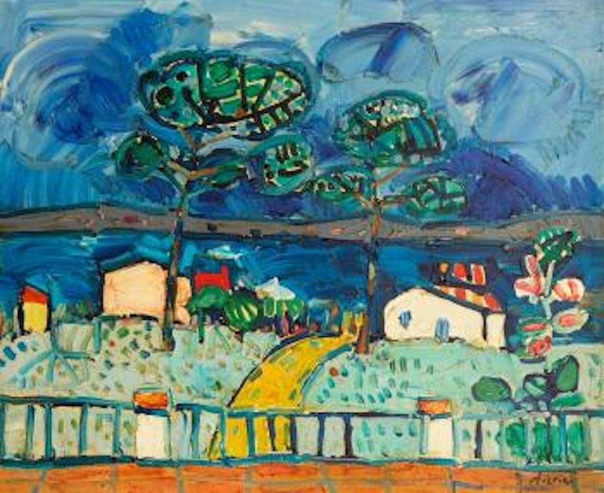 La baie de Sainte Maxime by Paul Aizpiri
