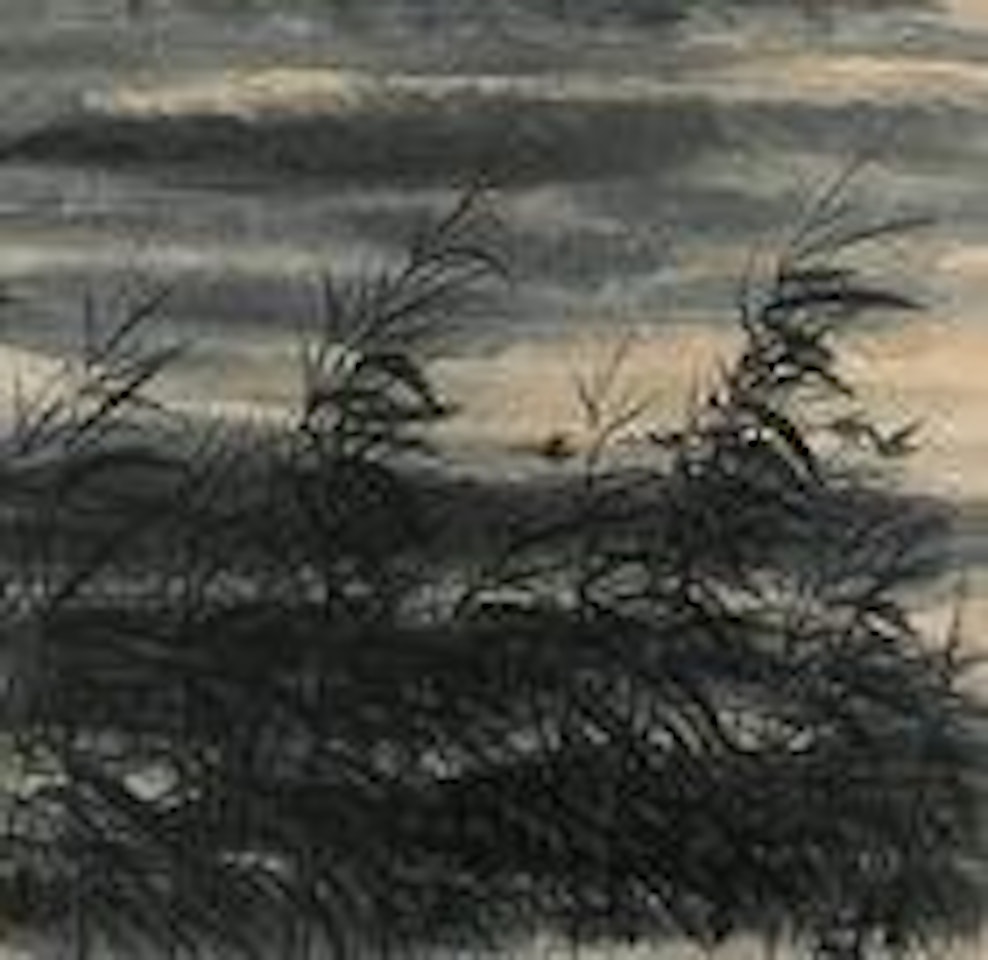 Wild Geese by Lin Fengmian