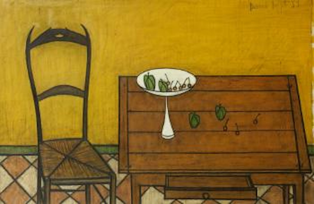 Table et chaise by Bernard Buffet