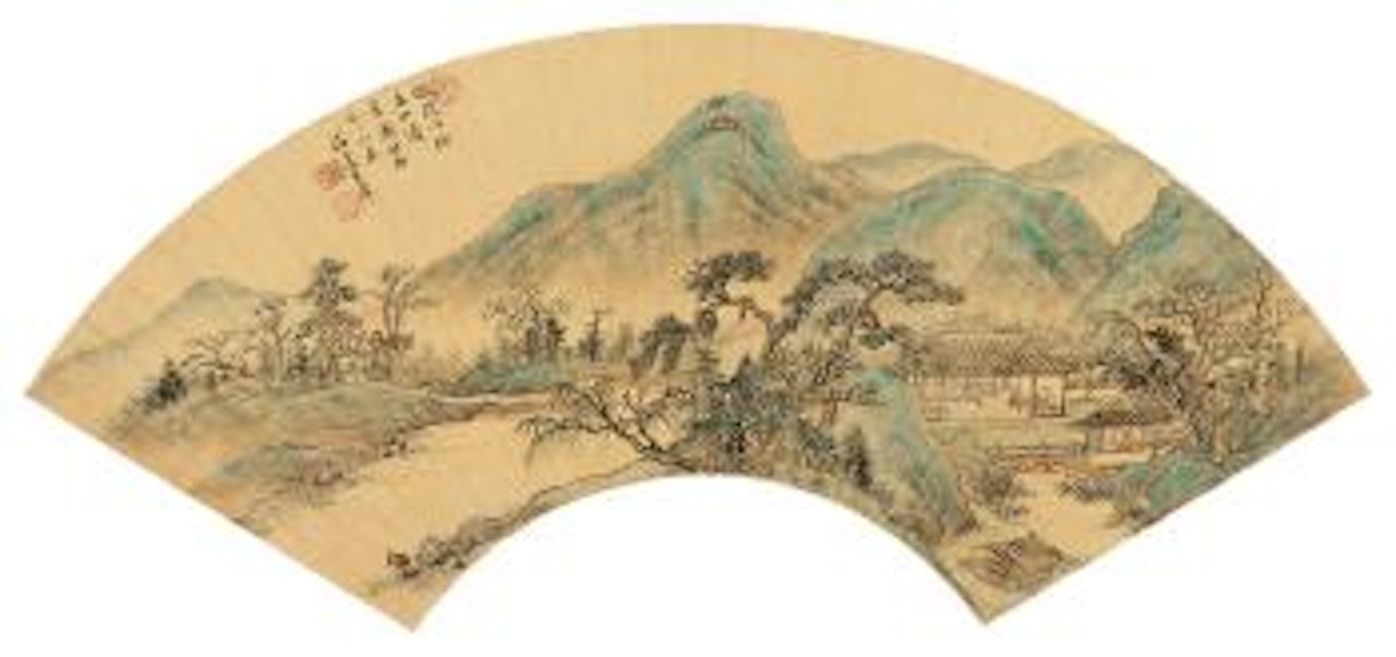 Landscape by Wang Hui