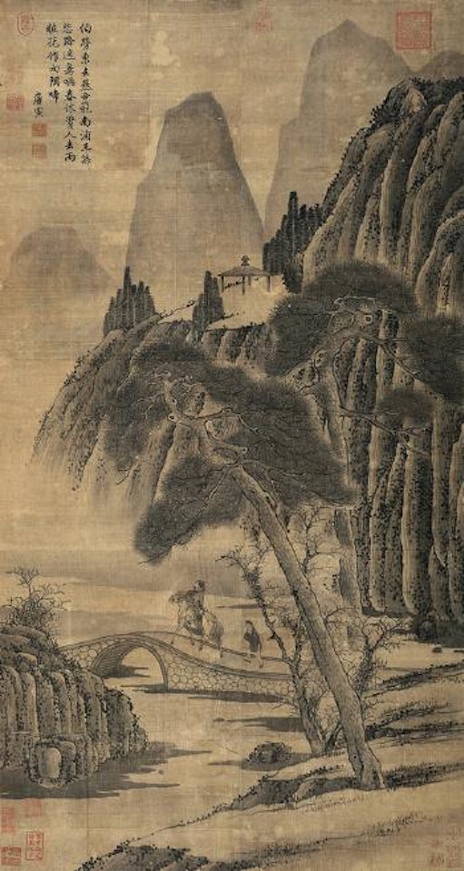 Landscape by Tang Yin