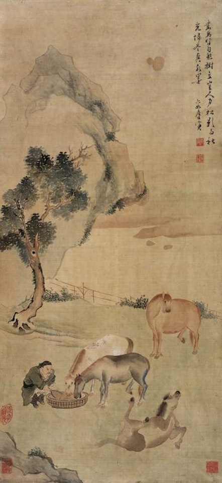 Horses by Tang Yin