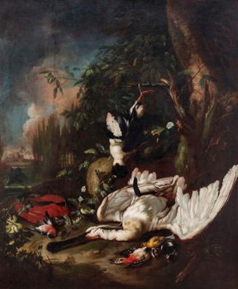 Großes Jagdstillleben by Jean-Baptiste Oudry