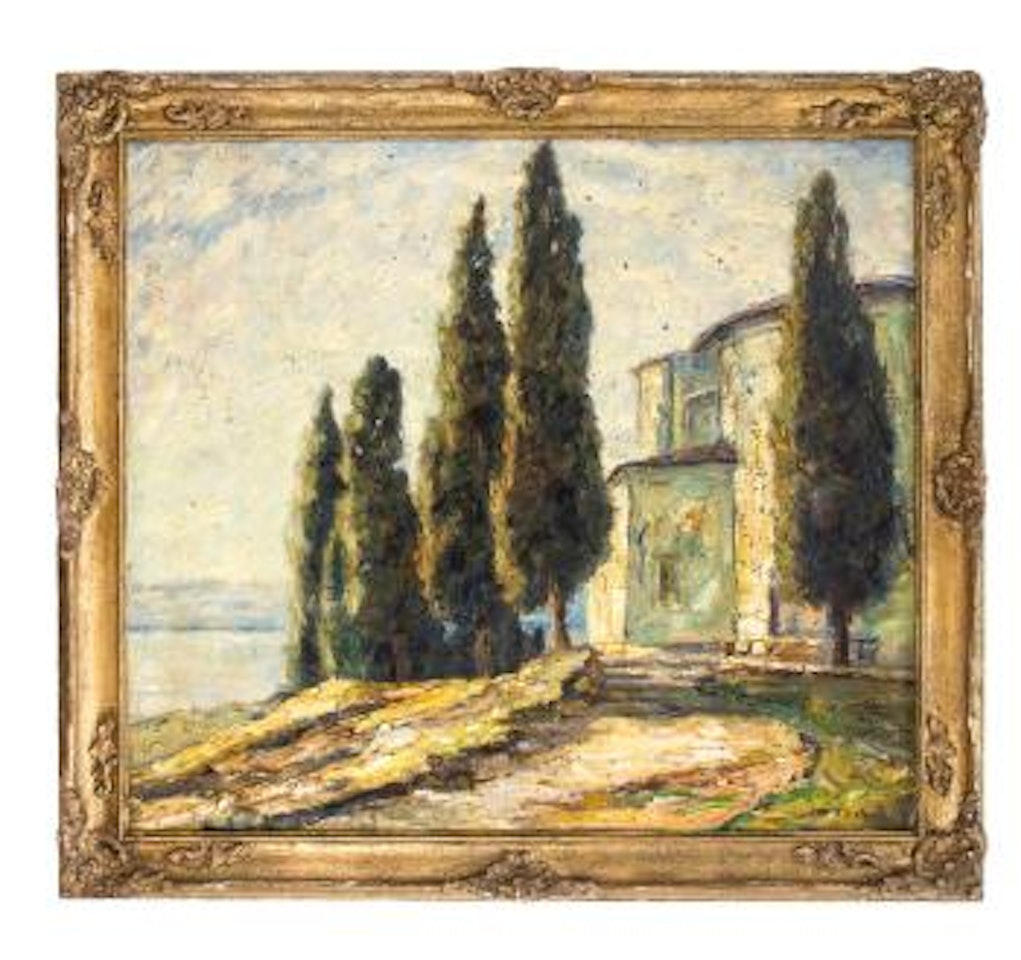 Gaino am Gardasee by Otto Pippel