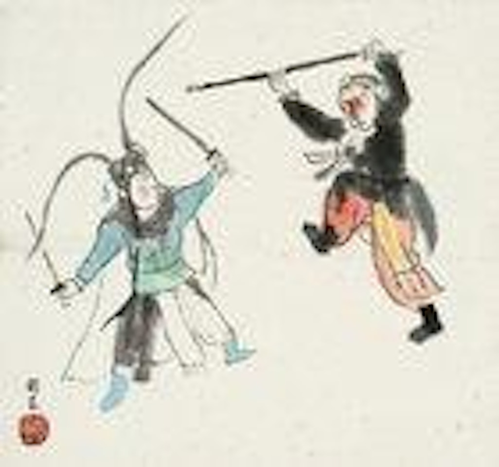 Chinese Opera Characters by Guan Liang
