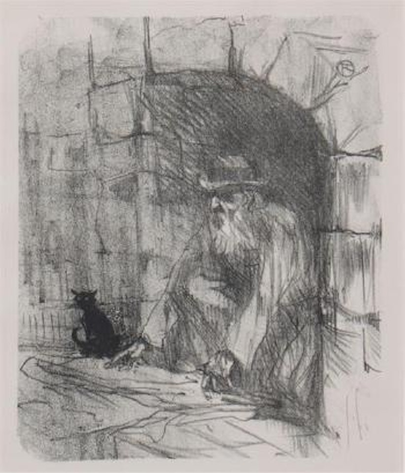 Au pied du Sinai: Une Arriere-boutique a Cracovie by Henri de Toulouse-Lautrec