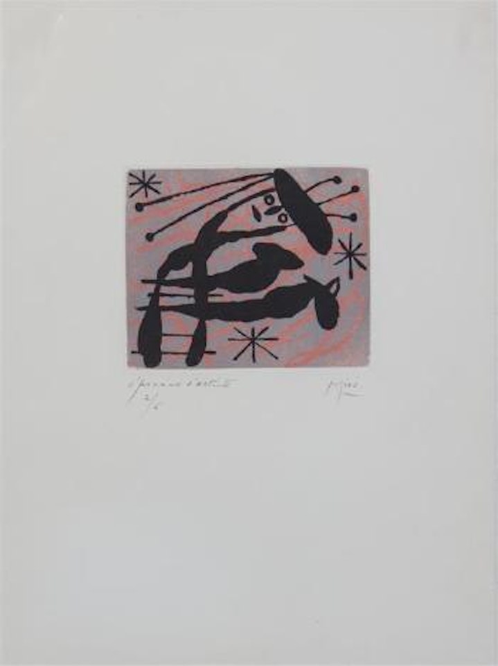 Suite la Bague d'Aurore by Joan Miró