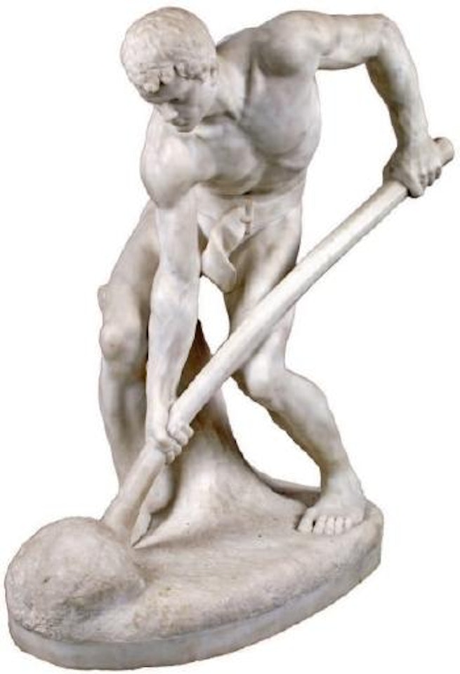 Le terrassier (à la terre) by Alfred Boucher