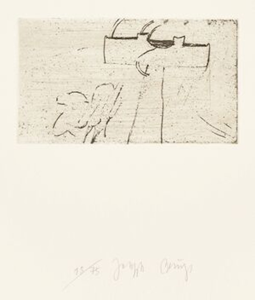 Kreuz Des Saturn by Joseph Beuys