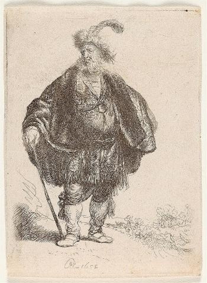 Der Perser by Attributed to Rembrandt Harmensz van Rijn