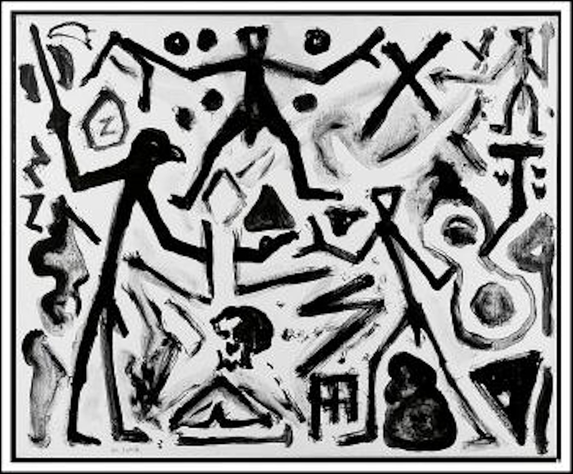 Herausforderung by A.R. Penck