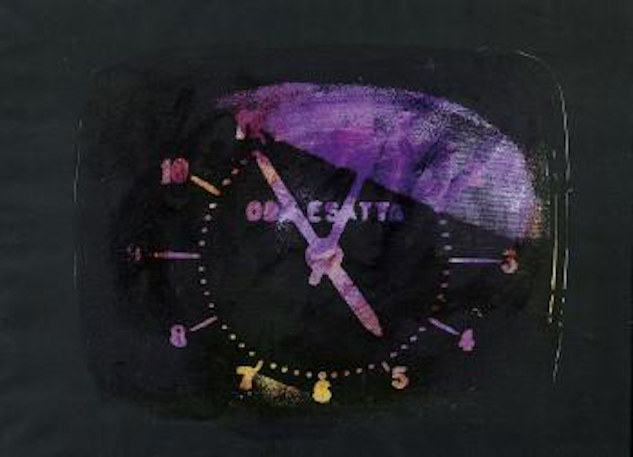 Ora esatta by Mario Schifano