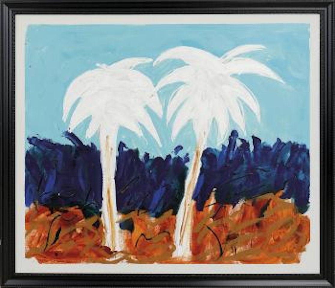 Particolare di un deserto by Mario Schifano