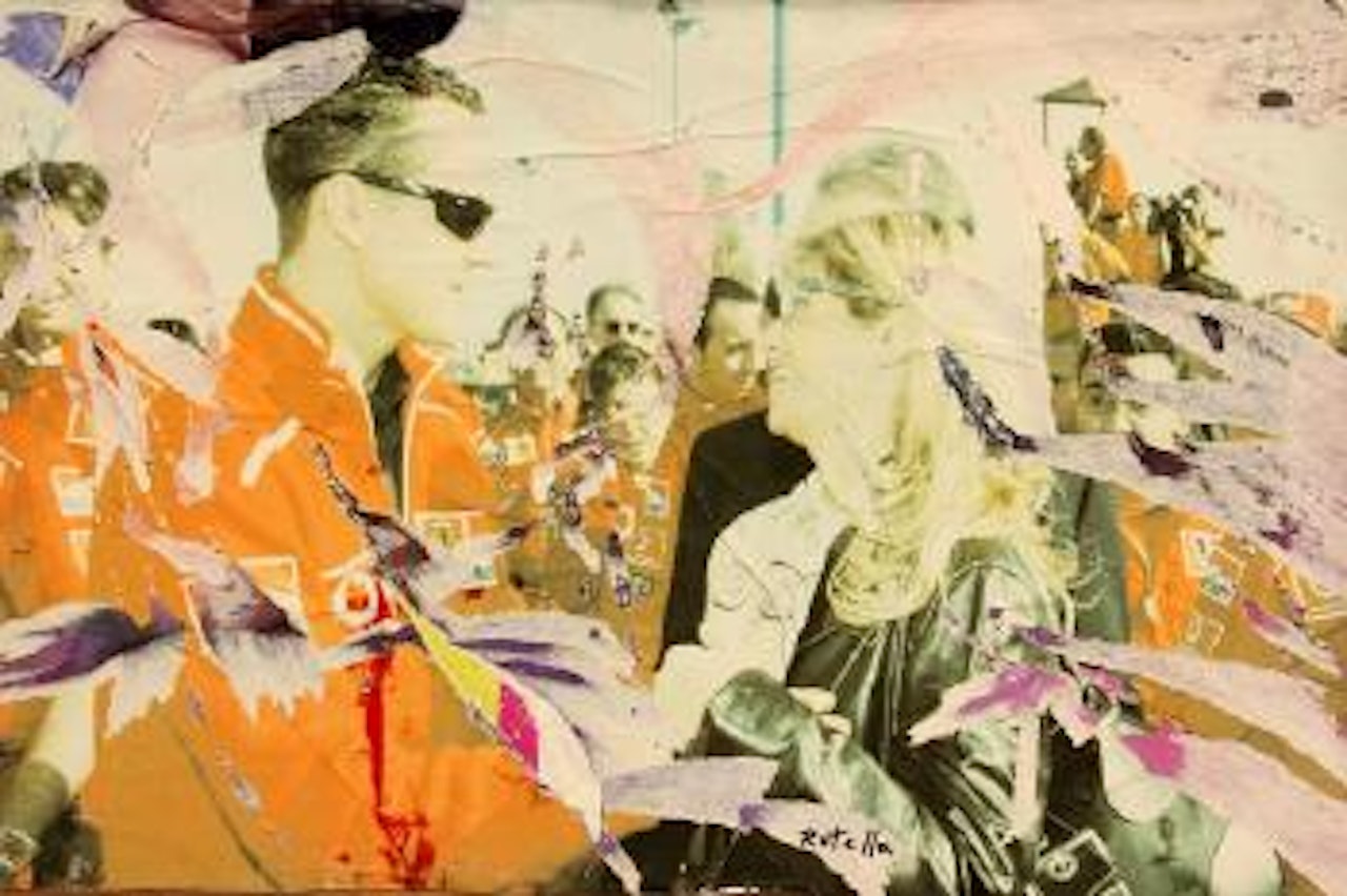 Il giorno della vittoria by Mimmo Rotella