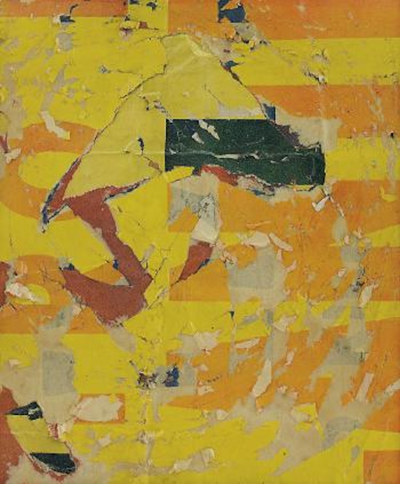 Senza titolo by Mimmo Rotella