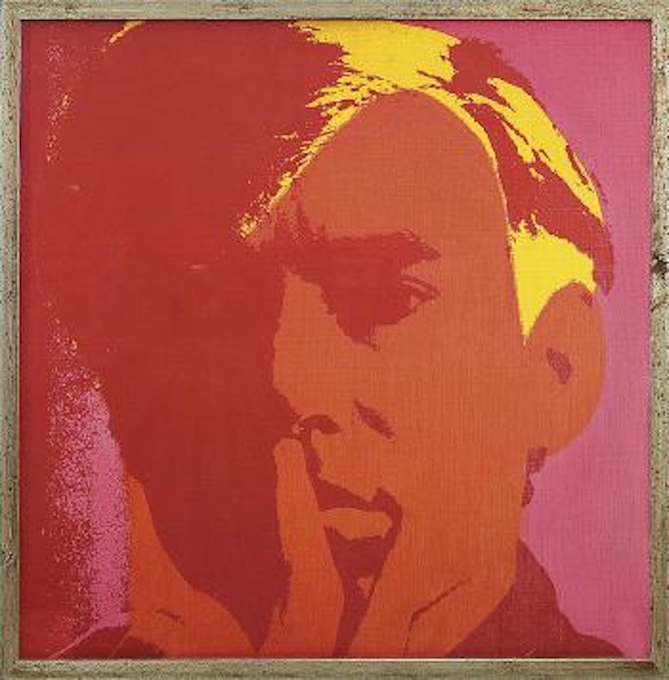 Self portrait by Andy Warhol