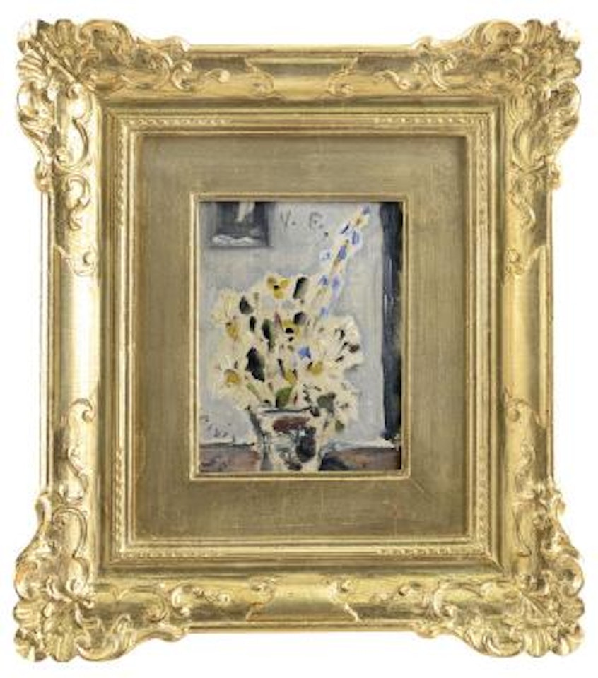 Fiori nel bicchiere by Filippo de Pisis