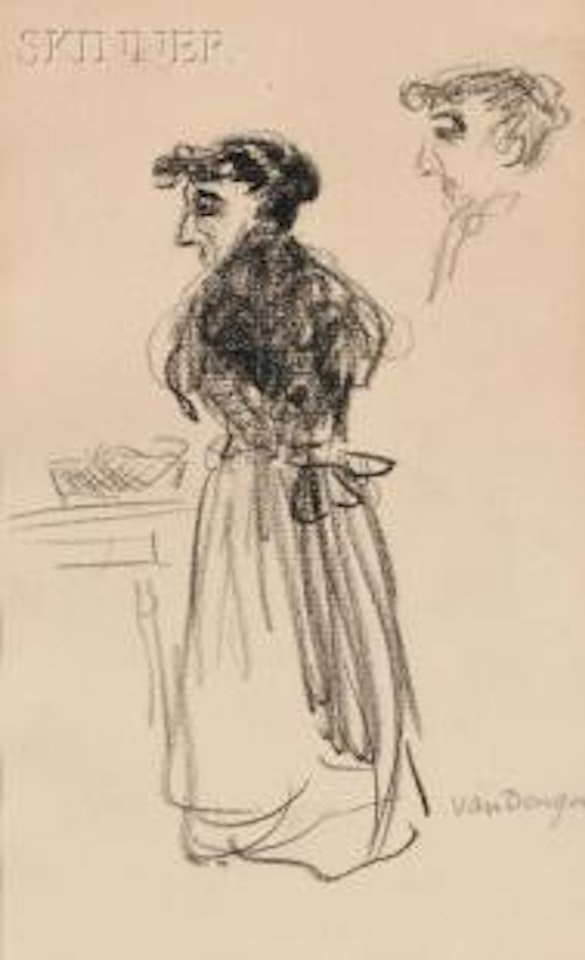 Sketch of a Woman by Kees van Dongen