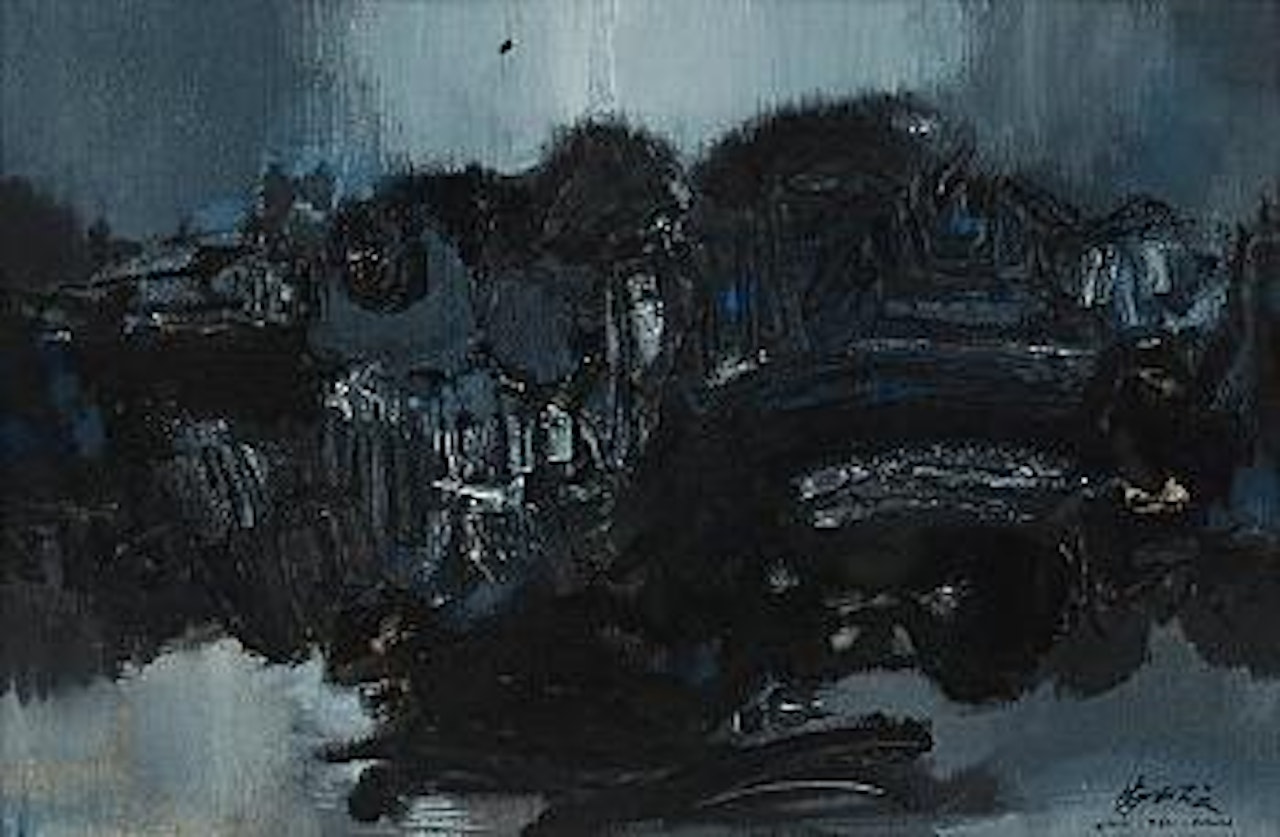"No. 123" by Chu Teh-Chun
