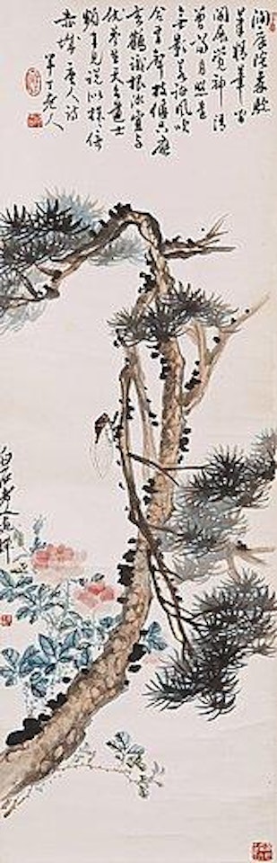 Pine and Cicada by Chen Banding