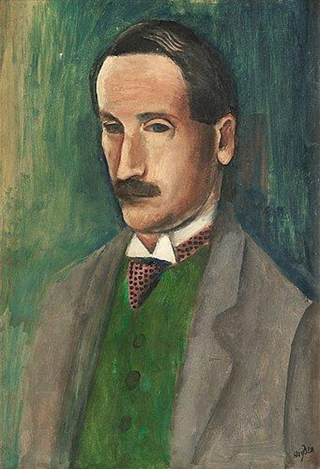 Portrait Of Man by Henri Hayden