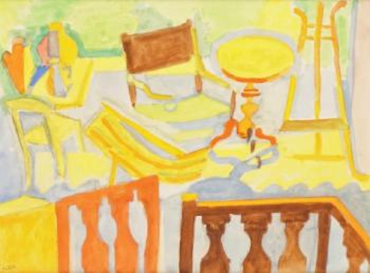 L'atelier de l'artiste, Mirmande by André Lhote