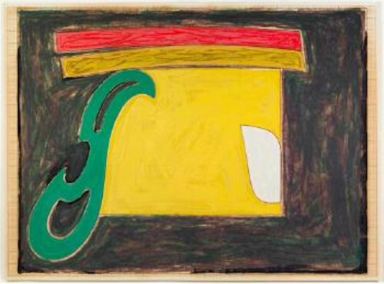 Mysterious Bird of Ulieta by Frank Stella