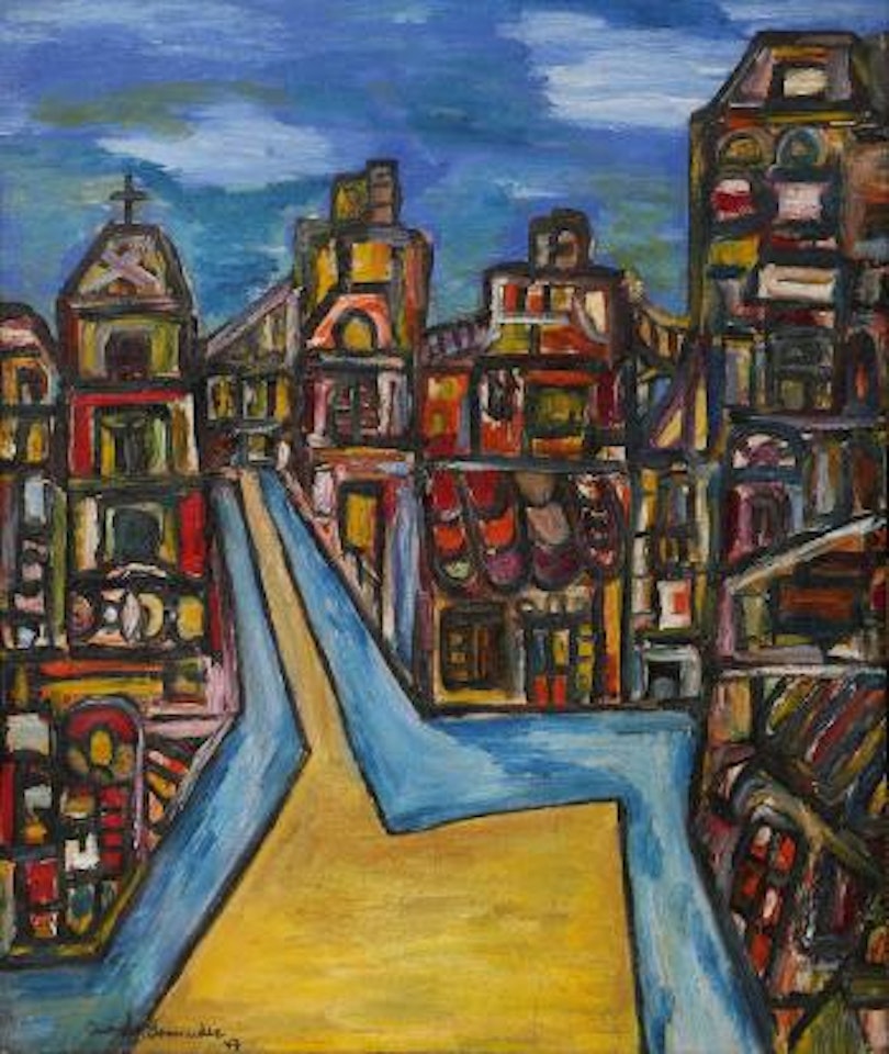 Calle de la Habana vieja by Cundo Bermudez