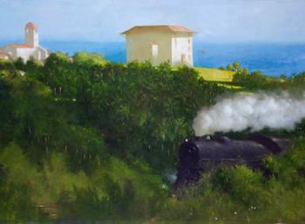 Corridor by Julio Larraz