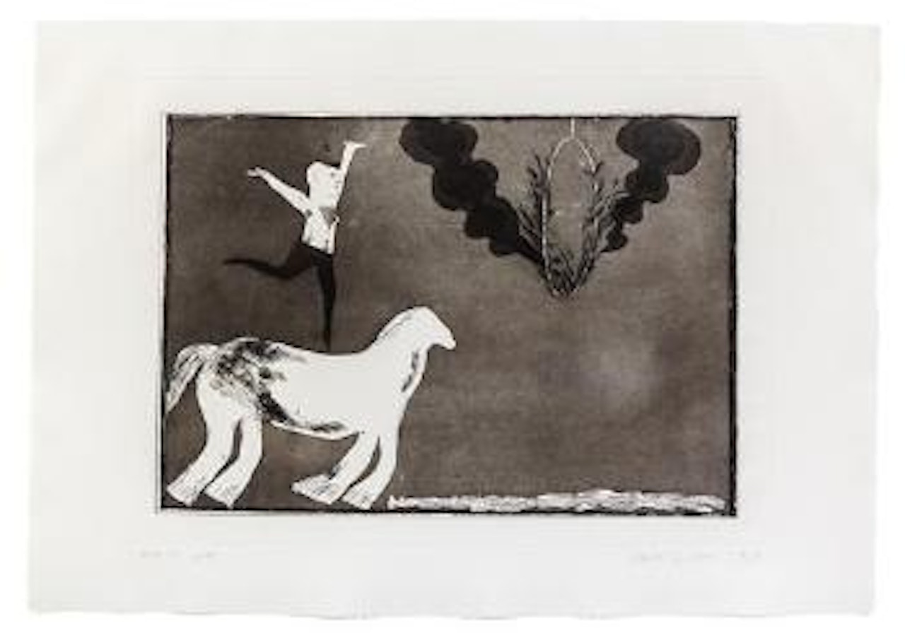 The Acrobat by David Hockney
