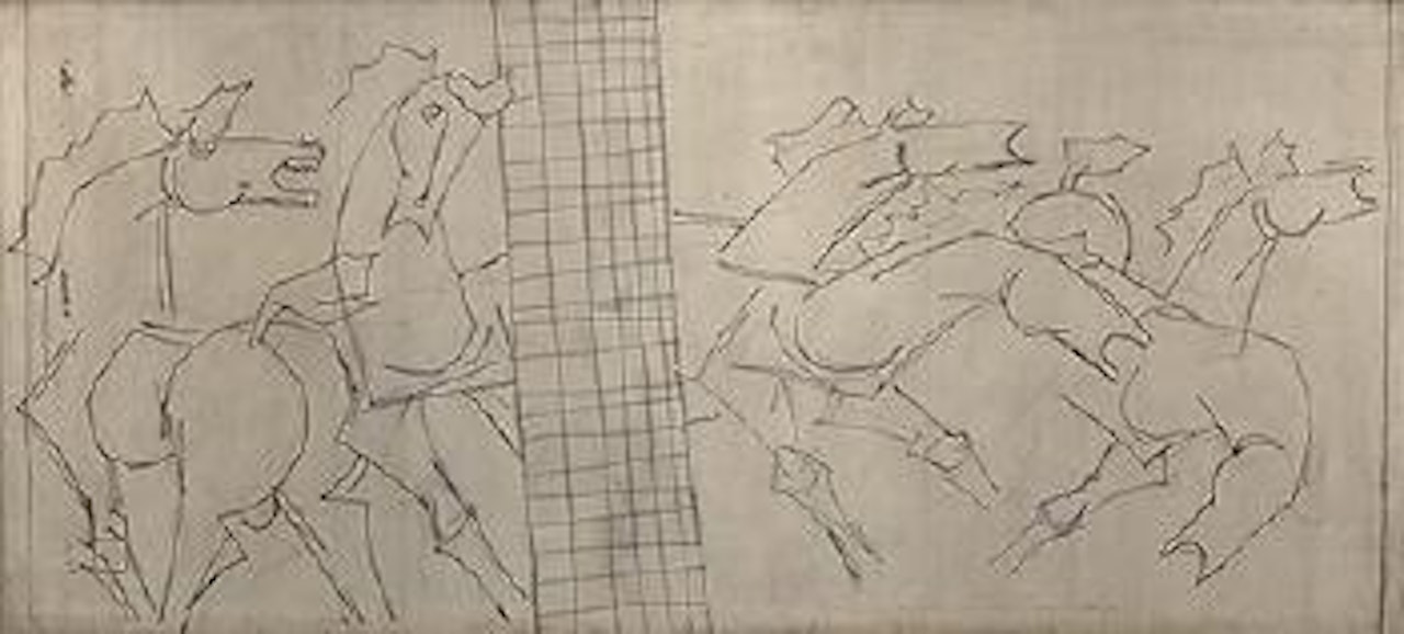 Untitled by M.F. Husain