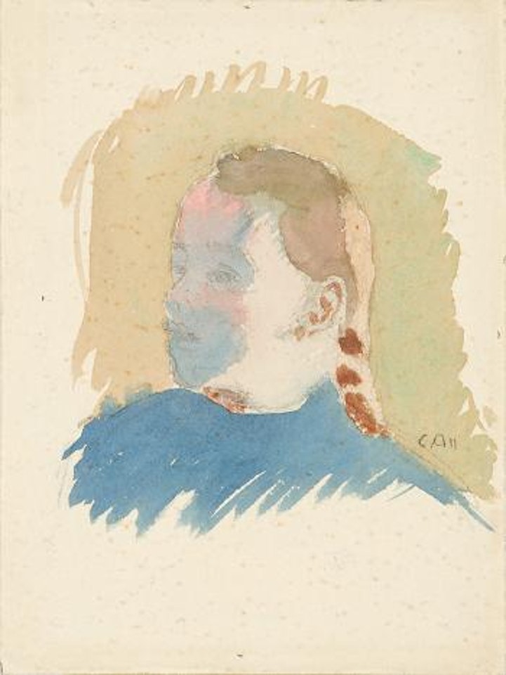 Mädchenbildnis by Cuno Amiet