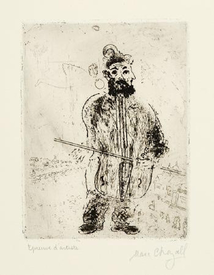 Le Violoniste by Marc Chagall