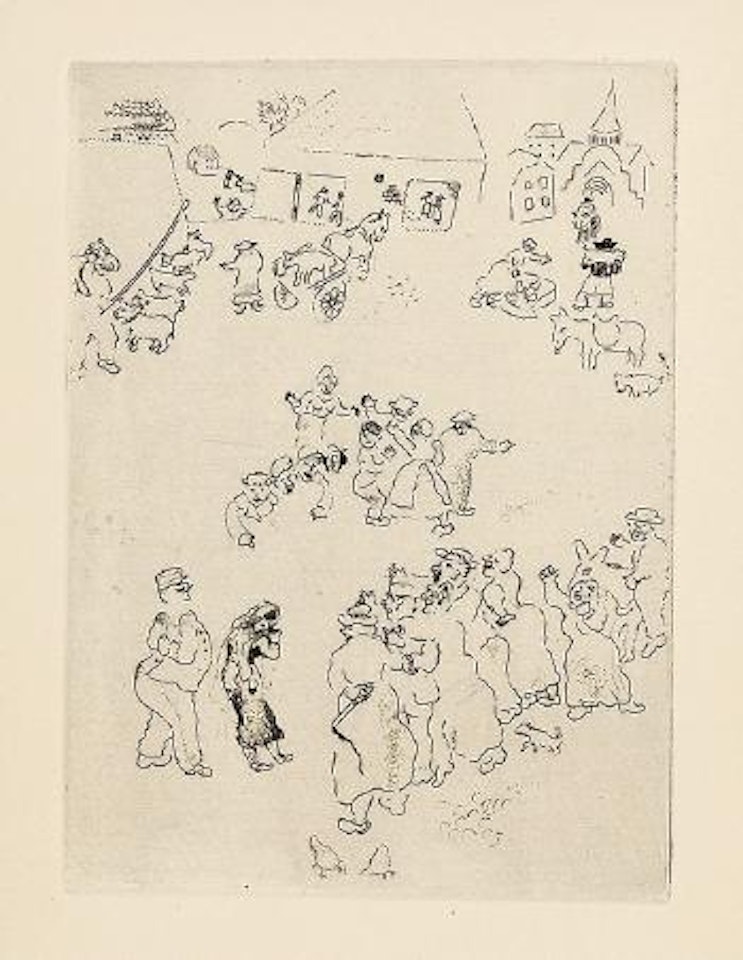 Marcel Arland. Maternité by Marc Chagall