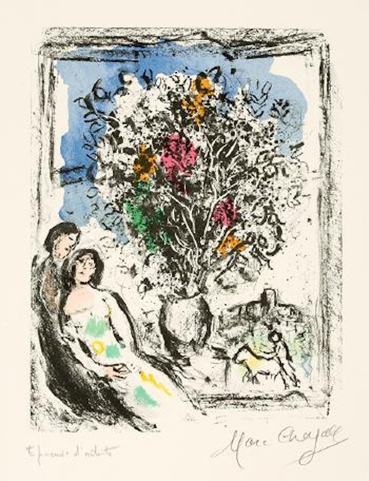 La petite fenêtre by Marc Chagall