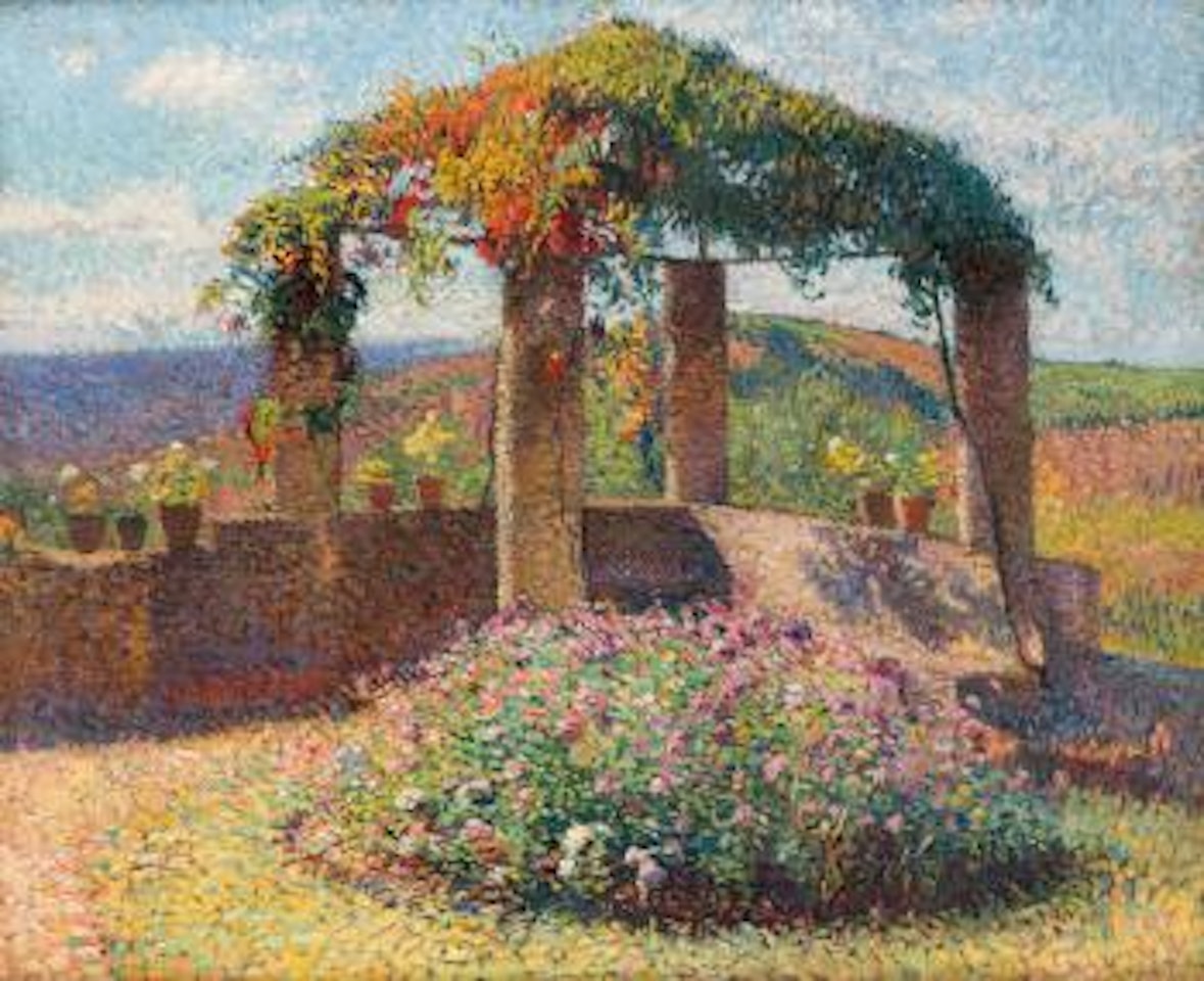 La tonelle de l'angle nord-ouest du parc de Marquayrol by Henri Jean Guillaume Martin