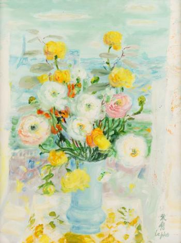 Parisian Flowers by Le Pho
