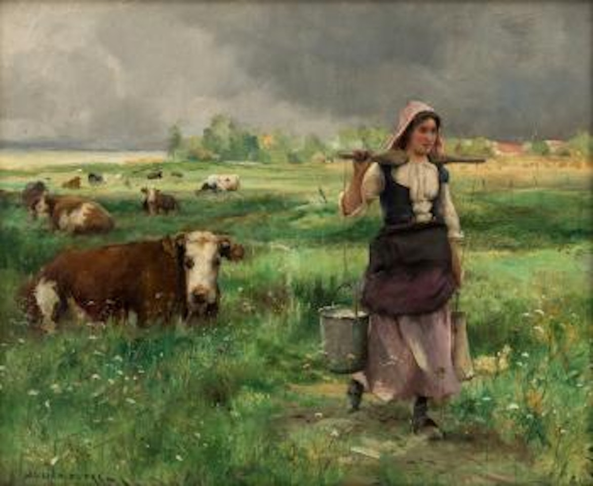 Le lait frais du matin by Julien Dupré
