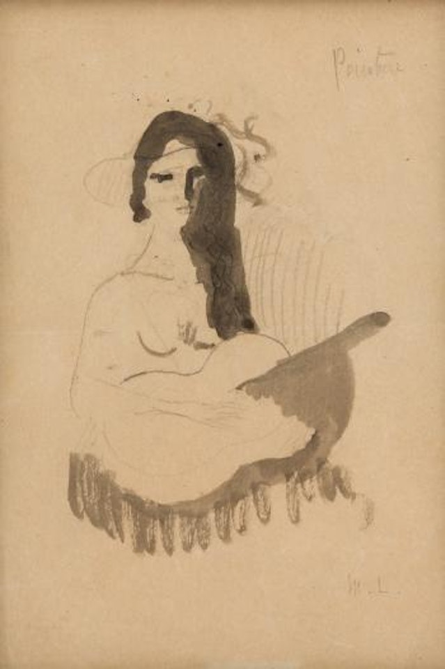 Femme a la guitare by Marie Laurencin