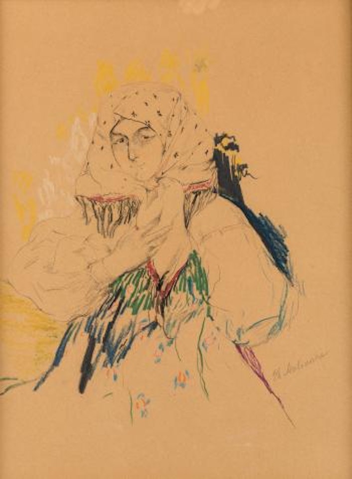 Study of a Russian Woman by Filip Malyavin