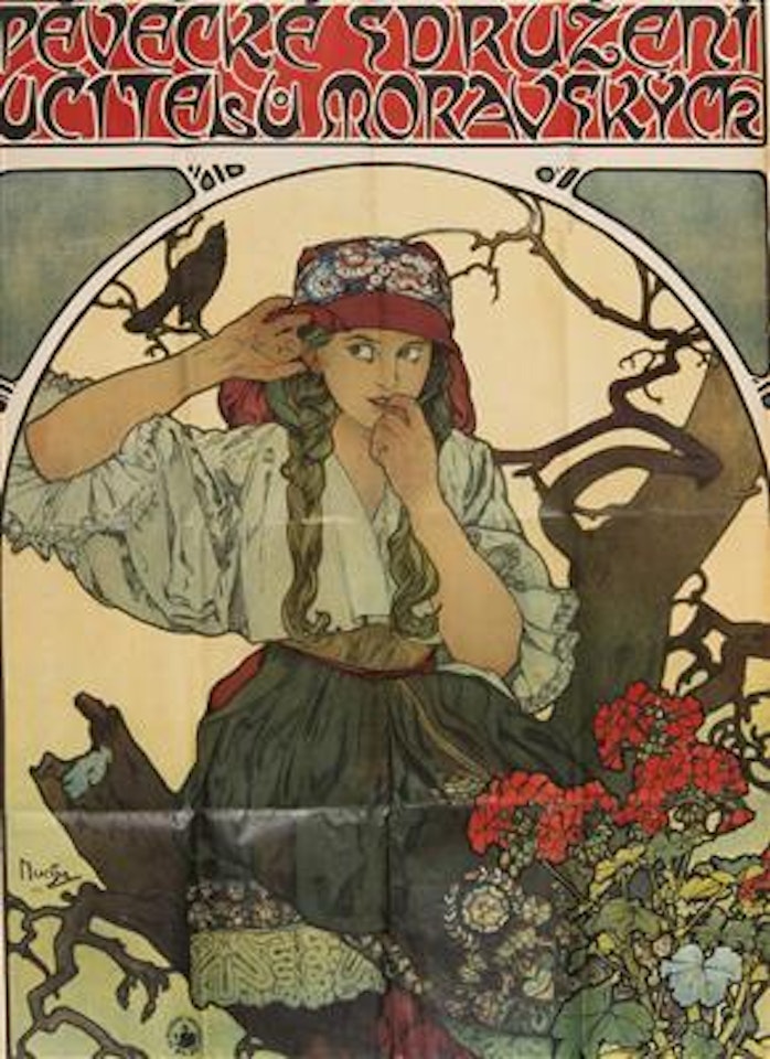 The Moravian Teachers’ Choral Society by Alphonse Mucha