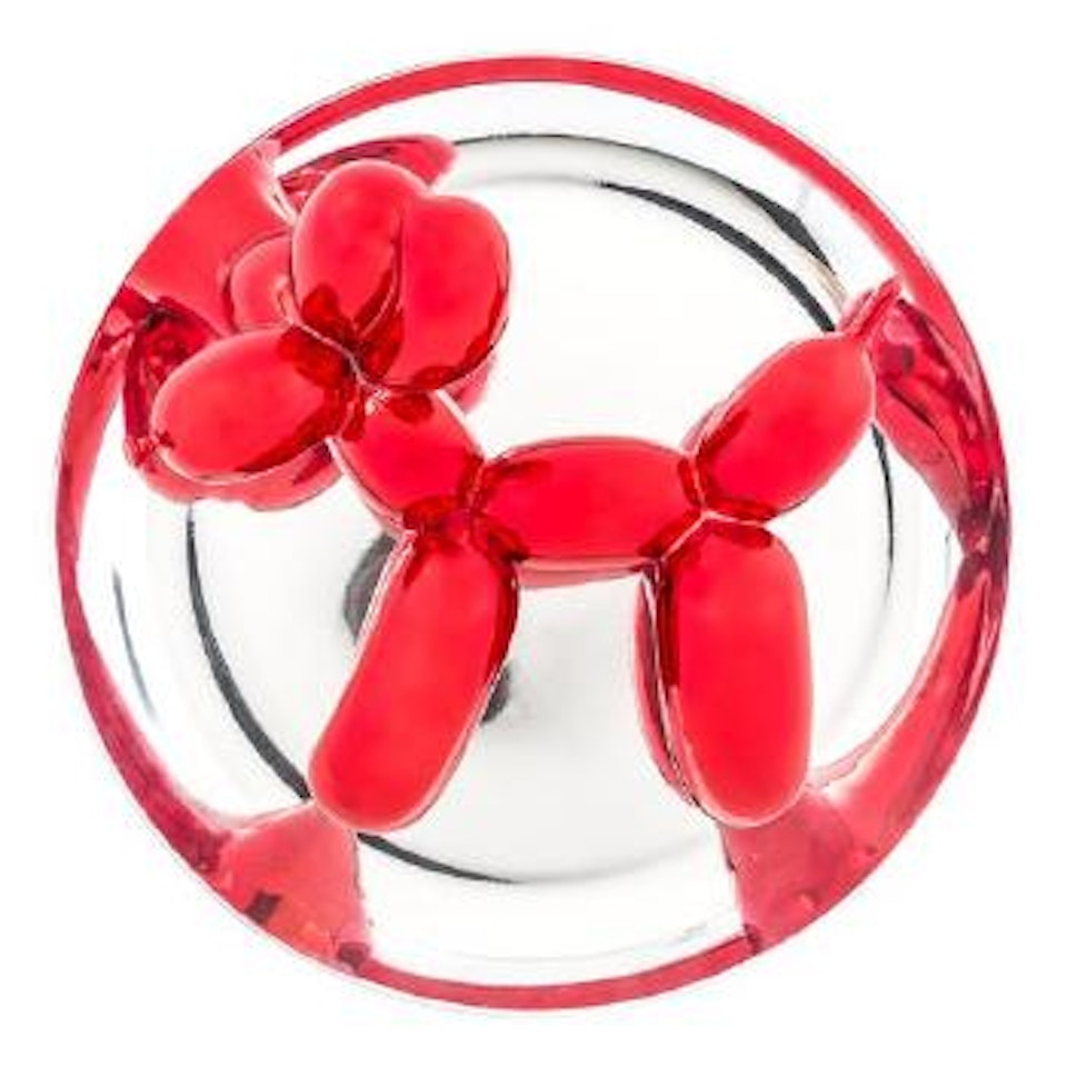 Balloon dog (Red) by Jeff Koons
