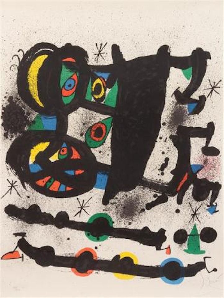 Exposicion Homenaje a Josep-Lluis Sert by Joan Miró