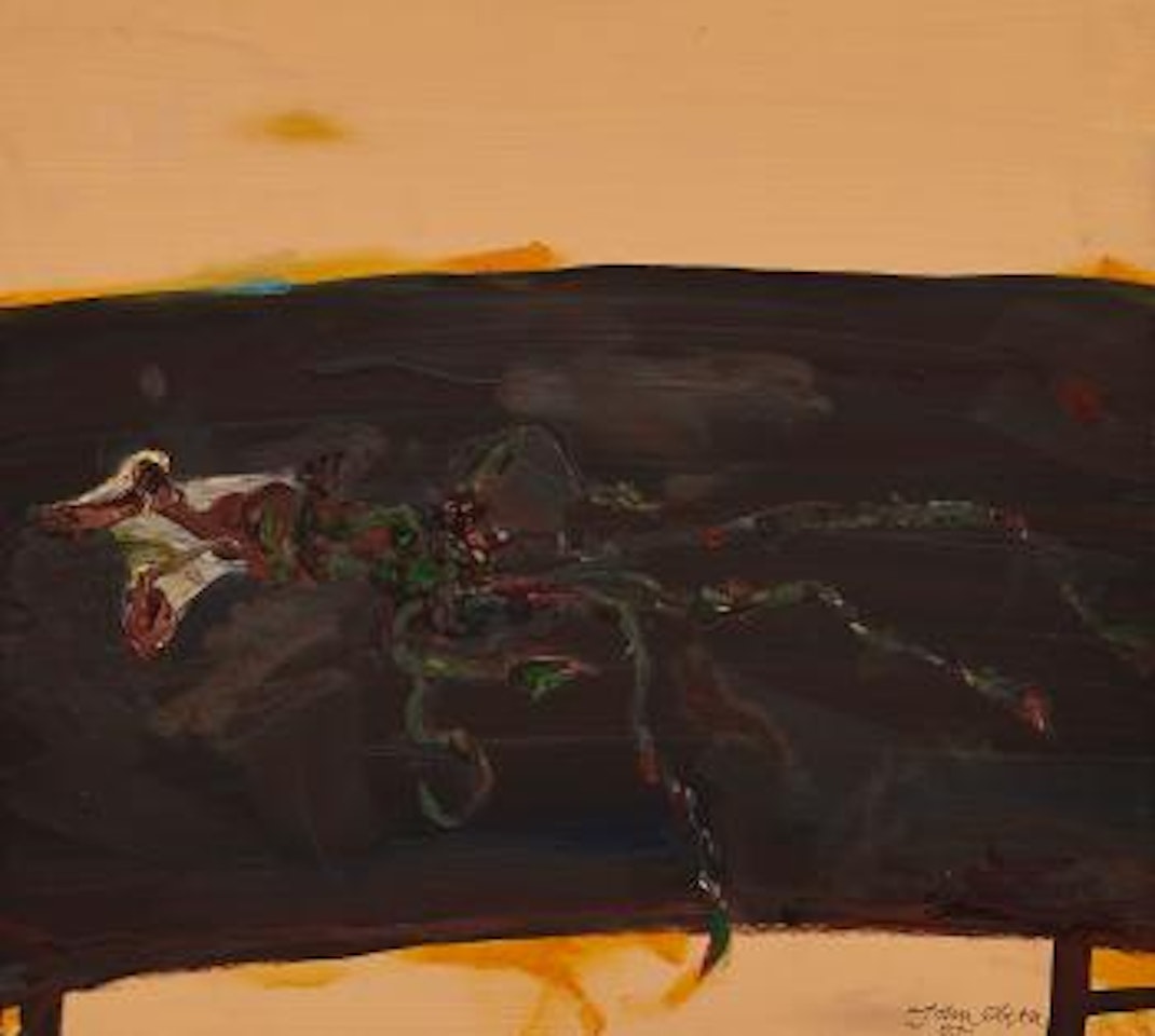 The Squid at Sunset by John Olsen